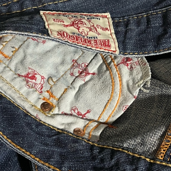 True Religion World Tour Billy medium wash Denims - Picture 3 of 4